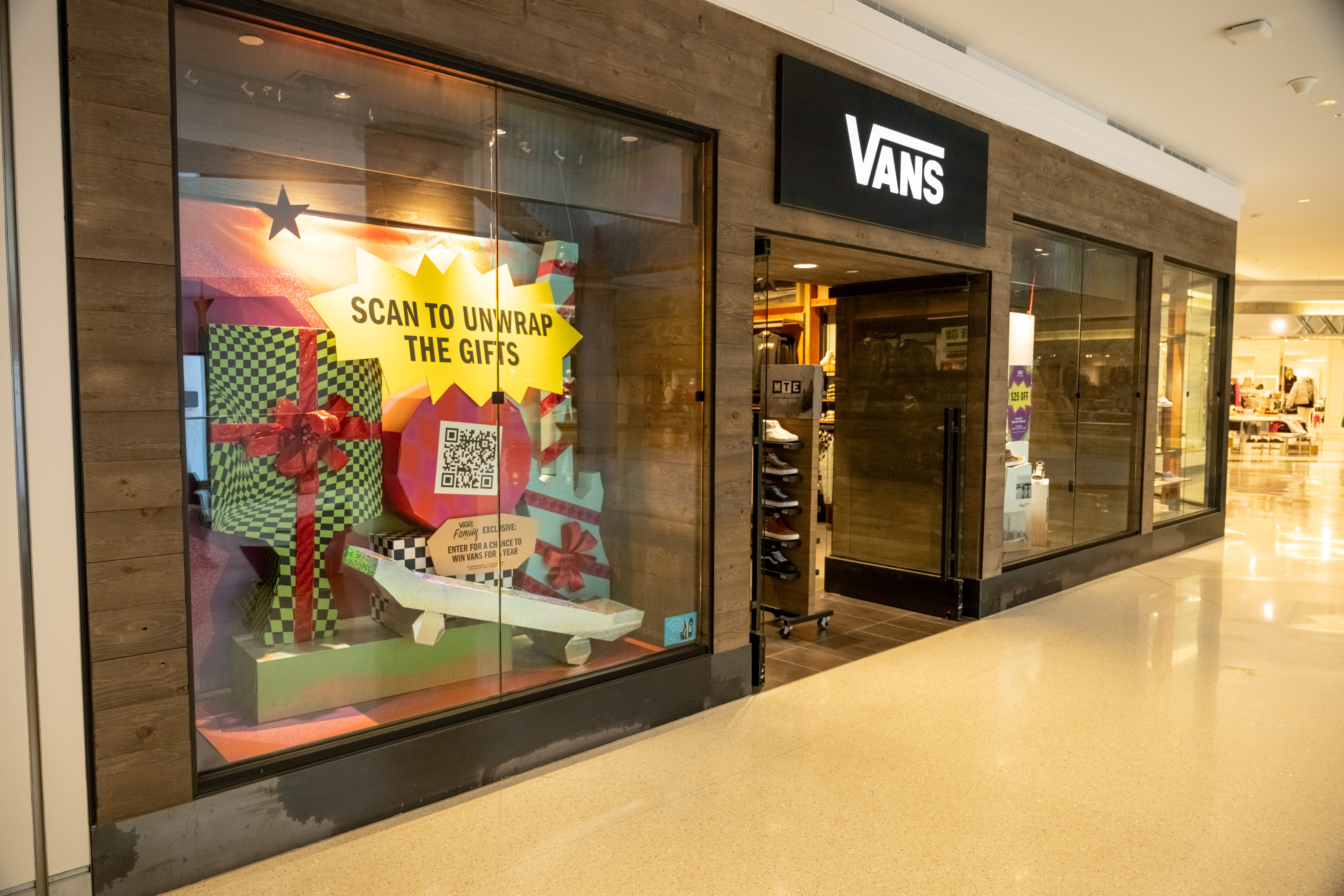 Vans under outlet retail